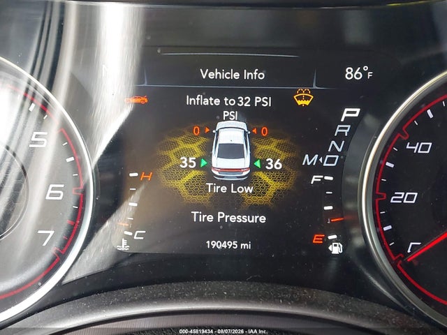 Auction sale of the 2019 Dodge Charger Gt Rwd, vin: 2C3CDXHG5KH626948, lot number: 45819434