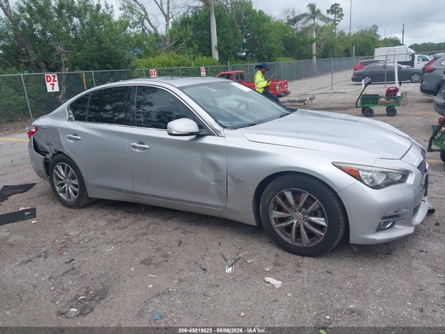 45819523 :رقم المزاد ، JN1EV7AR0HM836122 vin ، 2017 Infiniti Q50 3.0t Premium مزاد بيع