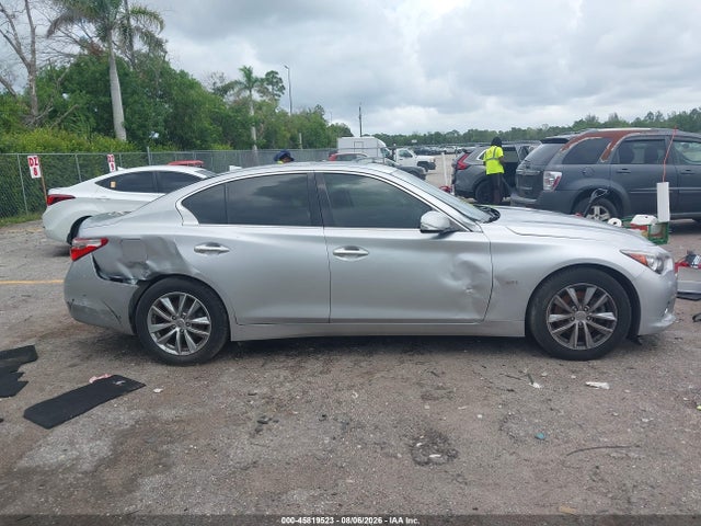 45819523 :رقم المزاد ، JN1EV7AR0HM836122 vin ، 2017 Infiniti Q50 3.0t Premium مزاد بيع