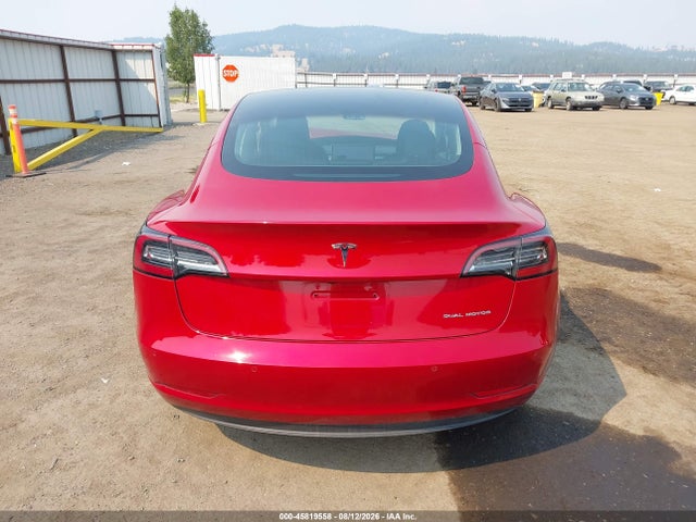 45819558 :رقم المزاد ، 5YJ3E1EB2LF628324 vin ، 2020 Tesla Model 3 Long Range Dual Motor All-wheel Drive مزاد بيع