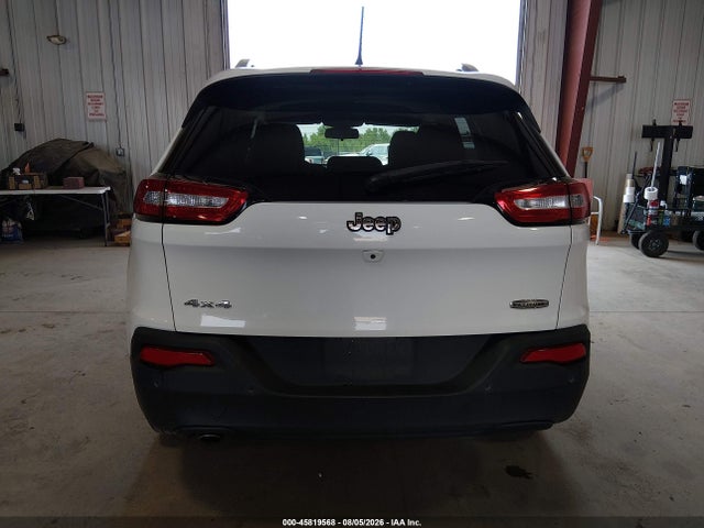 2018 Jeep Cherokee Latitude 4x4 მანქანა იყიდება აუქციონზე, vin: 1C4PJMCB6JD528474, აუქციონის ნომერი: 45819568