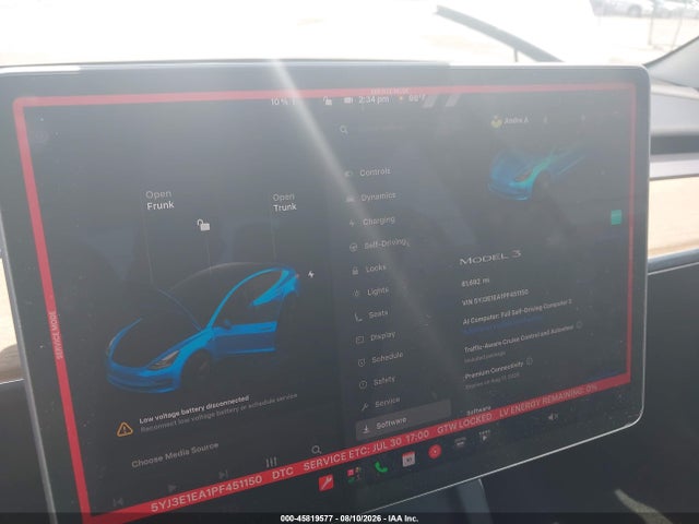Tesla Model 3 Rear-wheel Drive 2023 5YJ3E1EA1PF451150 Image 16