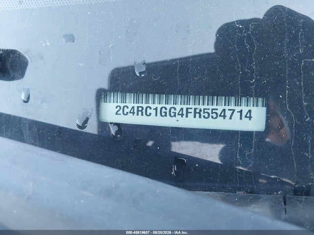 45819607 :رقم المزاد ، 2C4RC1GG4FR554714 vin ، 2015 Chrysler Town & Country Limited Platinum مزاد بيع