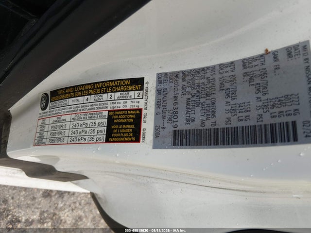 1N6ED1CL5RN638019 Nissan Frontier King Cab S 4x2