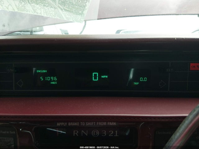 Продажа на аукционе авто 1992 Cadillac Fleetwood, vin: 1G6CB53B5N4275612, номер лота: 45819658