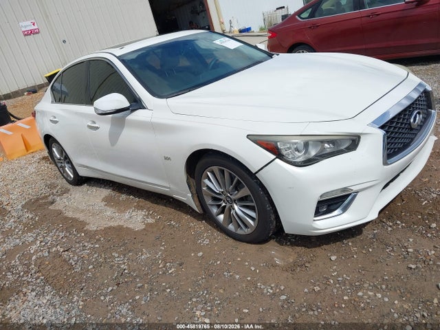 Auction sale of the 2018 Infiniti Q50 3.0t Luxe, vin: JN1EV7AP6JM362939, lot number: 45819765