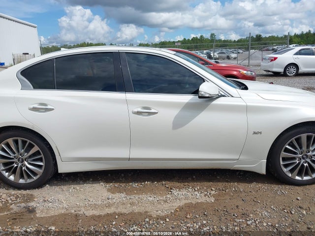 Aukcja sprzedaży 2018 Infiniti Q50 3.0t Luxe, vin: JN1EV7AP6JM362939, numer aukcji: 45819765