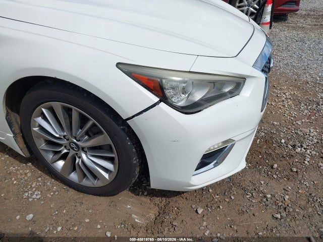Aukcja sprzedaży 2018 Infiniti Q50 3.0t Luxe, vin: JN1EV7AP6JM362939, numer aukcji: 45819765