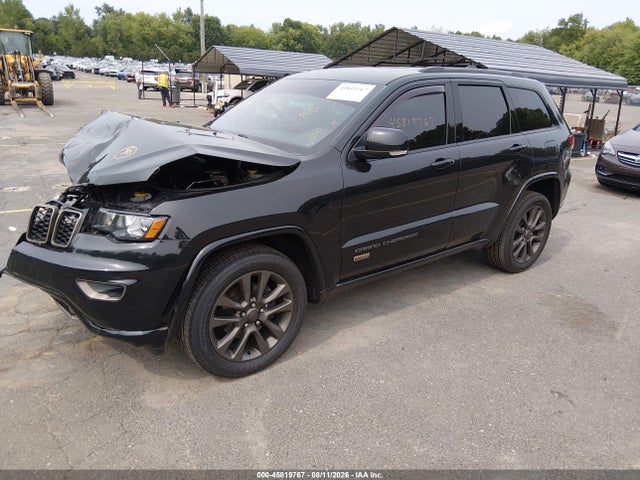 Продажа на аукционе авто 2016 Jeep Grand Cherokee Limited 75th Anniversary, vin: 1C4RJFBG4GC471918, номер лота: 45819767