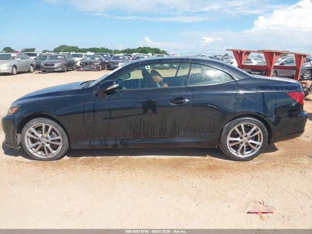 45819798 :رقم المزاد ، JTHFE2C2XC2508133 vin ، 2012 Lexus Is 350c مزاد بيع