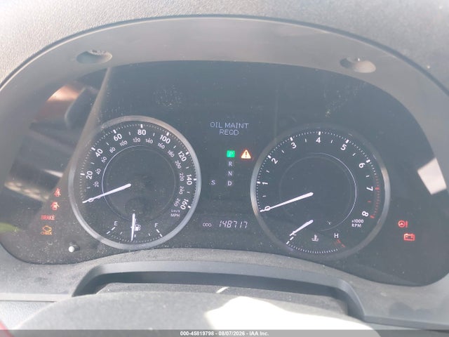 45819798 :رقم المزاد ، JTHFE2C2XC2508133 vin ، 2012 Lexus Is 350c مزاد بيع