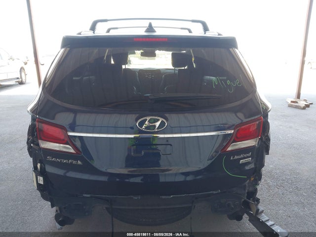 Продажа на аукционе авто 2017 Hyundai Santa Fe Limited Ultimate, vin: KM8SR4HF8HU195425, номер лота: 45819811