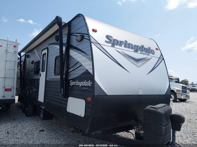 45819820 :رقم المزاد ، 4YDT30325J3101968 vin ، 2018 Keystone Springdale Series M- مزاد بيع