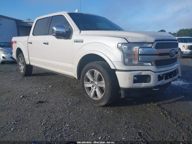 2019 Ford F-150 Platinum მანქანა იყიდება აუქციონზე, vin: 1FTEW1E41KFA84903, აუქციონის ნომერი: 45819832