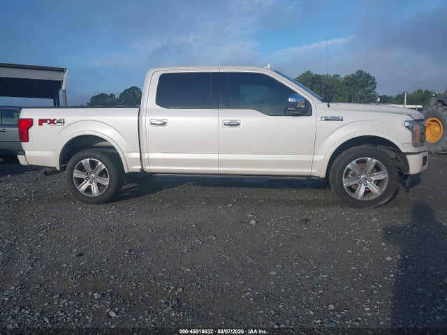 2019 Ford F-150 Platinum მანქანა იყიდება აუქციონზე, vin: 1FTEW1E41KFA84903, აუქციონის ნომერი: 45819832
