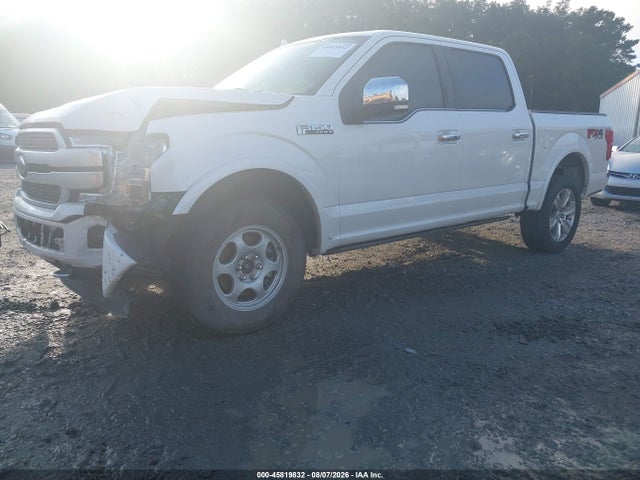2019 Ford F-150 Platinum მანქანა იყიდება აუქციონზე, vin: 1FTEW1E41KFA84903, აუქციონის ნომერი: 45819832