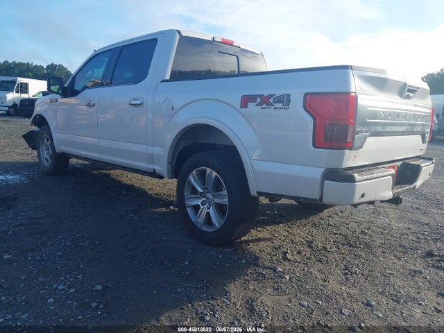 2019 Ford F-150 Platinum მანქანა იყიდება აუქციონზე, vin: 1FTEW1E41KFA84903, აუქციონის ნომერი: 45819832