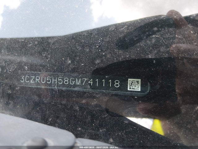 45819835 :رقم المزاد ، 3CZRU5H58GM741118 vin ، 2016 Honda Hr-v Ex مزاد بيع