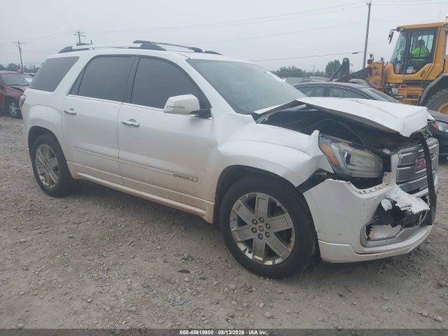 2016 Gmc Acadia Denali მანქანა იყიდება აუქციონზე, vin: 1GKKVTKD2GJ134884, აუქციონის ნომერი: 45819950