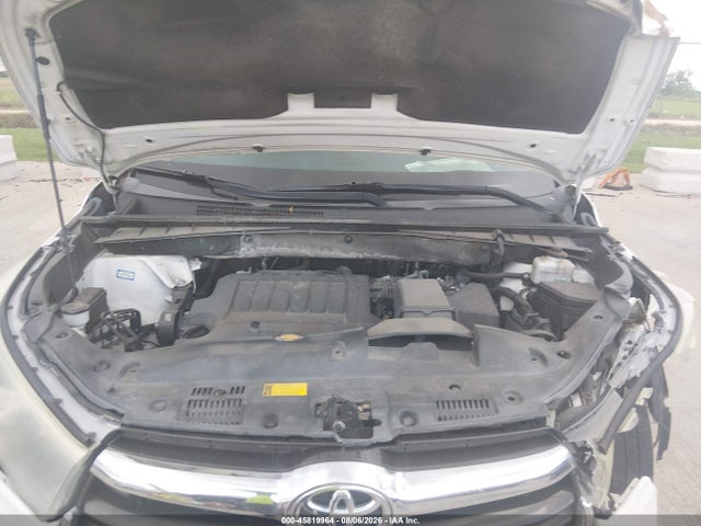 Toyota Highlander Limited V6 2014 5TDYKRFH2ES012430 Image 10