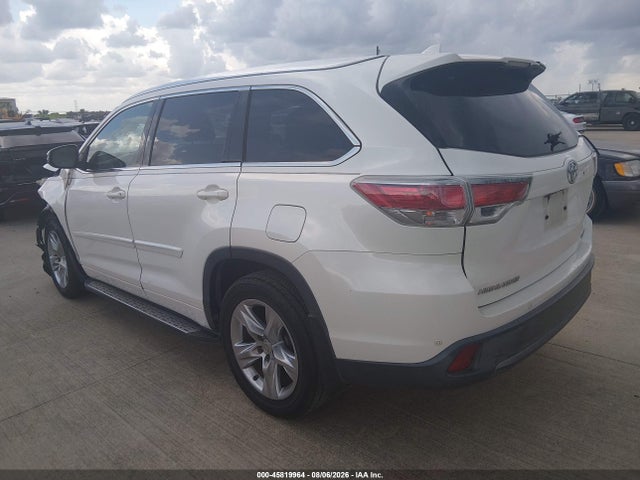 Toyota Highlander Limited V6 2014 5TDYKRFH2ES012430 Image 3