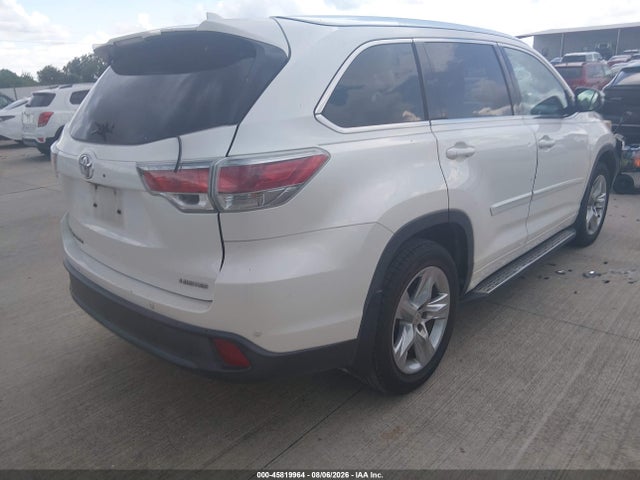 Toyota Highlander Limited V6 2014 5TDYKRFH2ES012430 Image 4