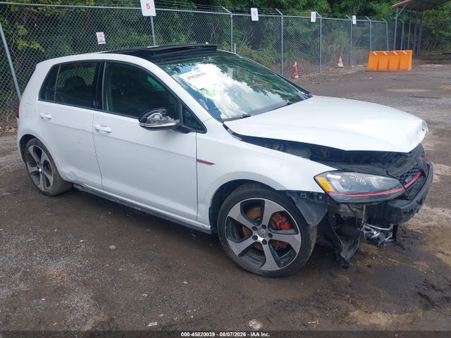 2016 Volkswagen Golf Gti Se 4-door მანქანა იყიდება აუქციონზე, vin: 3VW4T7AUXGM031330, აუქციონის ნომერი: 45820039