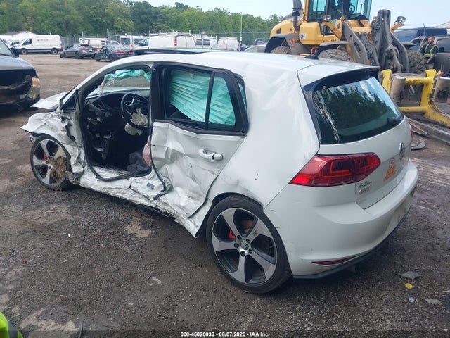 2016 Volkswagen Golf Gti Se 4-door მანქანა იყიდება აუქციონზე, vin: 3VW4T7AUXGM031330, აუქციონის ნომერი: 45820039