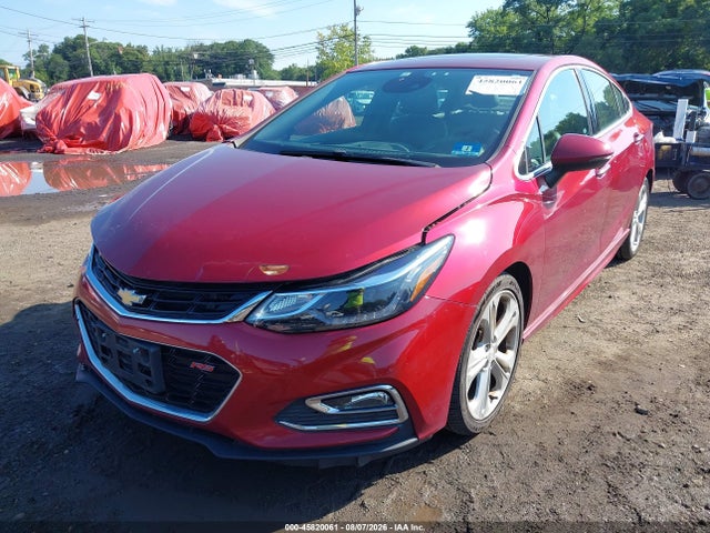 45820061 :رقم المزاد ، 1G1BF5SM2J7139505 vin ، 2018 Chevrolet Cruze Premier Auto مزاد بيع