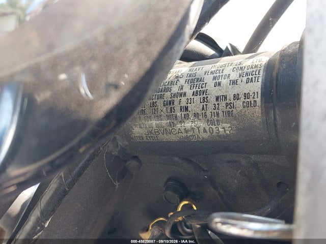 45820087 :رقم المزاد ، JKBVNCA11TA031231 vin ، 1996 Kawasaki Vn800 مزاد بيع