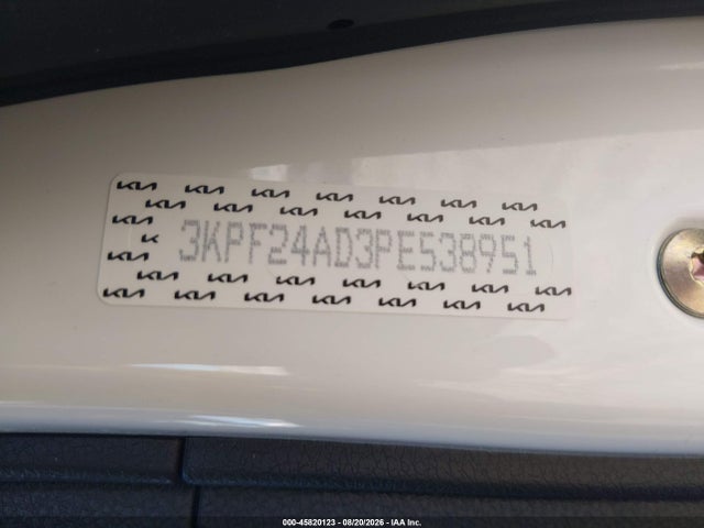 Aukcja sprzedaży 2023 Kia Forte Lxs, vin: 3KPF24AD3PE538951, numer aukcji: 45820123