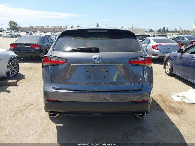 2017 Lexus Nx 200t მანქანა იყიდება აუქციონზე, vin: JTJYARBZ2H2079121, აუქციონის ნომერი: 45820125