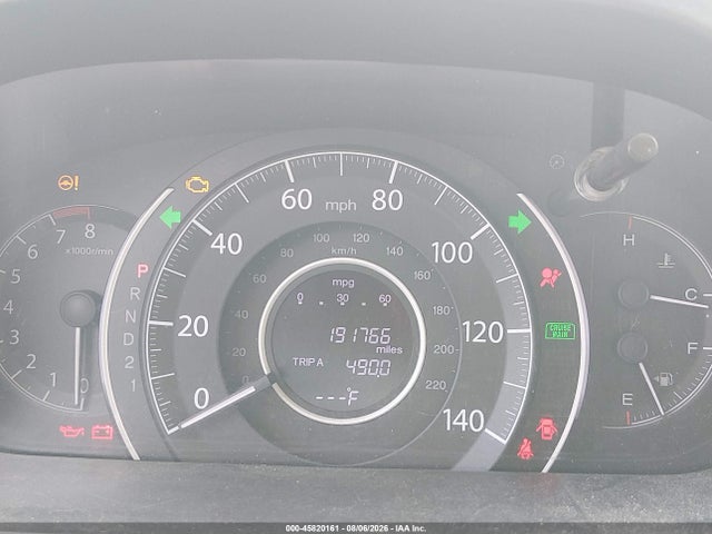 45820161 :رقم المزاد ، 2HKRM3H78EH541614 vin ، 2014 Honda Cr-v Ex-l مزاد بيع