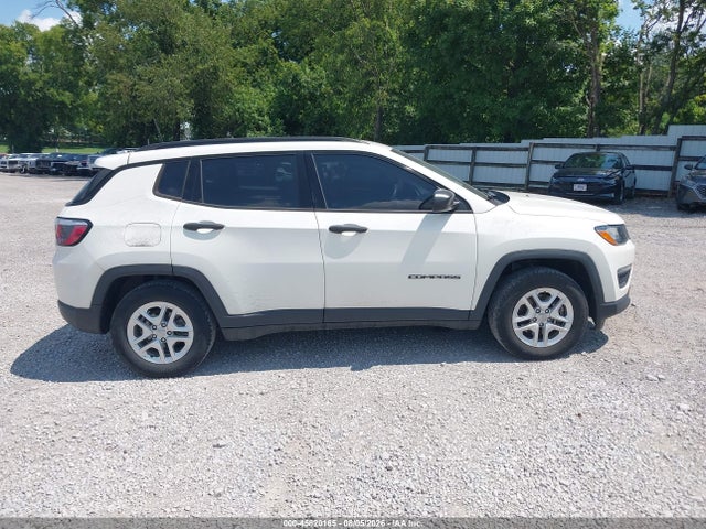 2018 Jeep Compass Sport Fwd მანქანა იყიდება აუქციონზე, vin: 3C4NJCAB4JT405609, აუქციონის ნომერი: 45820165