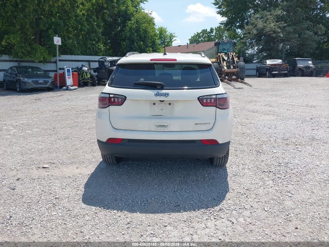 2018 Jeep Compass Sport Fwd მანქანა იყიდება აუქციონზე, vin: 3C4NJCAB4JT405609, აუქციონის ნომერი: 45820165