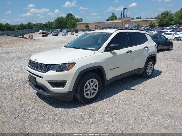 2018 Jeep Compass Sport Fwd მანქანა იყიდება აუქციონზე, vin: 3C4NJCAB4JT405609, აუქციონის ნომერი: 45820165