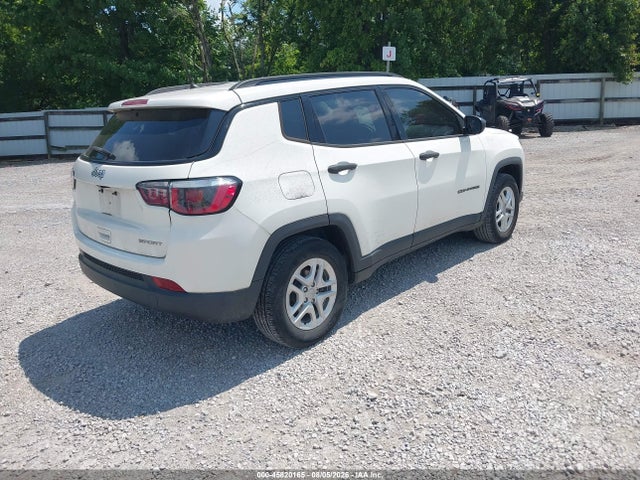 2018 Jeep Compass Sport Fwd მანქანა იყიდება აუქციონზე, vin: 3C4NJCAB4JT405609, აუქციონის ნომერი: 45820165