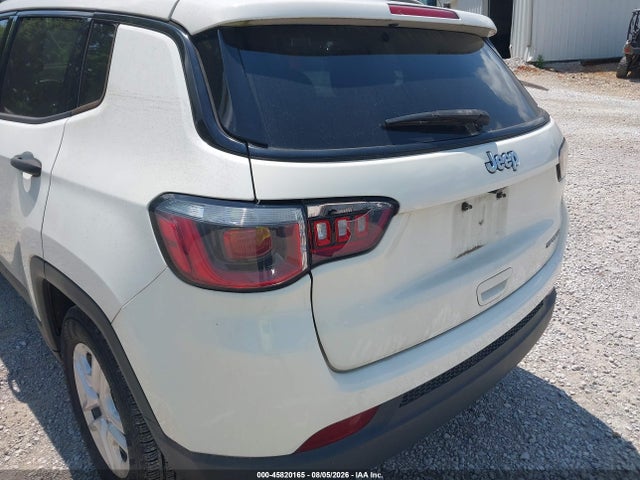 2018 Jeep Compass Sport Fwd მანქანა იყიდება აუქციონზე, vin: 3C4NJCAB4JT405609, აუქციონის ნომერი: 45820165