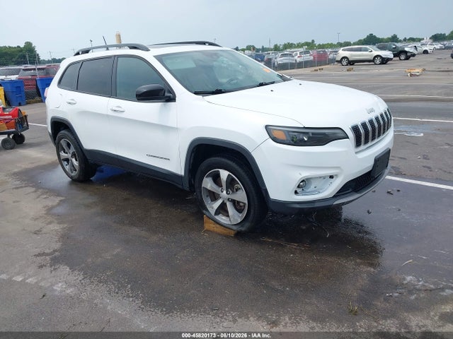 2022 Jeep Cherokee Limited 4x4 მანქანა იყიდება აუქციონზე, vin: 1C4PJMDX0ND555878, აუქციონის ნომერი: 45820173