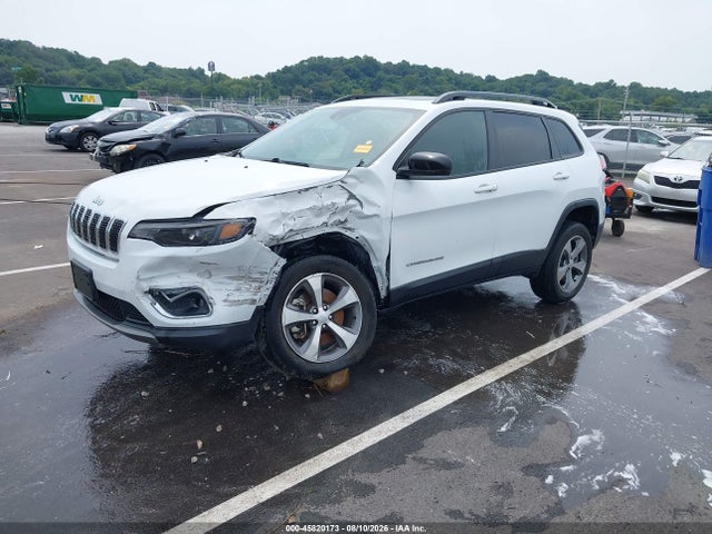 2022 Jeep Cherokee Limited 4x4 მანქანა იყიდება აუქციონზე, vin: 1C4PJMDX0ND555878, აუქციონის ნომერი: 45820173
