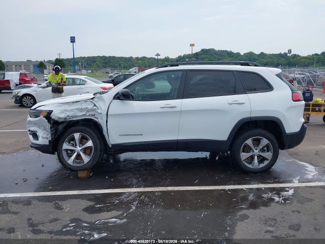 2022 Jeep Cherokee Limited 4x4 მანქანა იყიდება აუქციონზე, vin: 1C4PJMDX0ND555878, აუქციონის ნომერი: 45820173