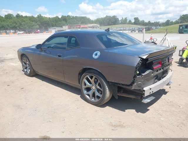 45820204 :رقم المزاد ، 2C3CDZBT1GH195615 vin ، 2016 Dodge Challenger R/t Plus مزاد بيع