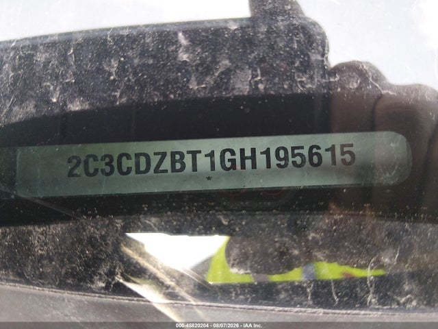 45820204 :رقم المزاد ، 2C3CDZBT1GH195615 vin ، 2016 Dodge Challenger R/t Plus مزاد بيع