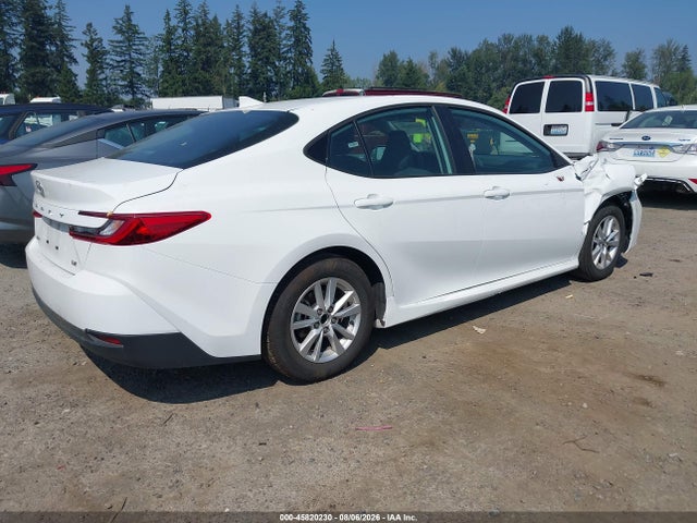 45820230 :رقم المزاد ، 4T1DAACK0SU142051 vin ، 2025 Toyota Camry Le مزاد بيع