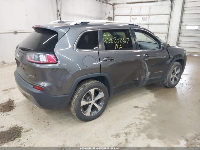 2019 Jeep Cherokee Limited 4x4 მანქანა იყიდება აუქციონზე, vin: 1C4PJMDX5KD310490, აუქციონის ნომერი: 45820237
