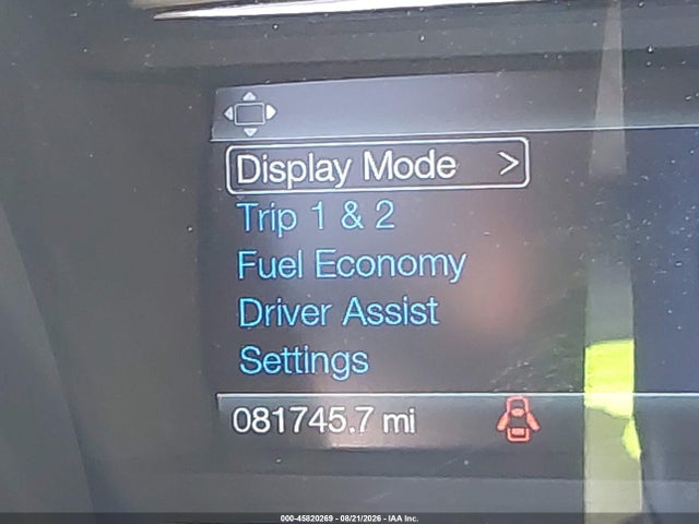 45820269 :رقم المزاد ، 2FMGK5C8XKBA06621 vin ، 2019 Ford Flex Sel مزاد بيع