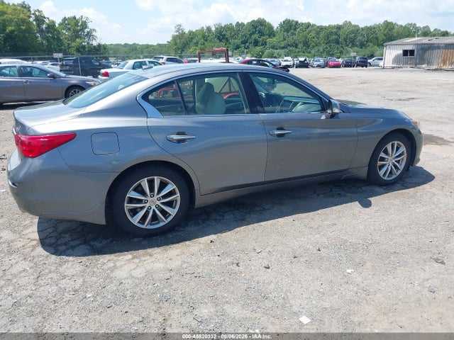 2015 Infiniti Q50 Premium მანქანა იყიდება აუქციონზე, vin: JN1BV7AR0FM414089, აუქციონის ნომერი: 45820332