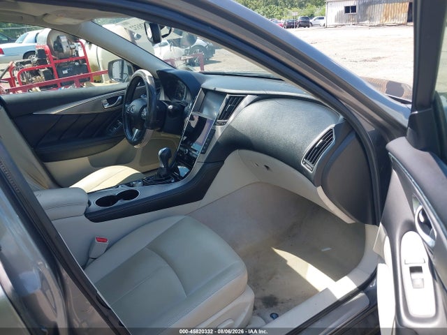 2015 Infiniti Q50 Premium მანქანა იყიდება აუქციონზე, vin: JN1BV7AR0FM414089, აუქციონის ნომერი: 45820332