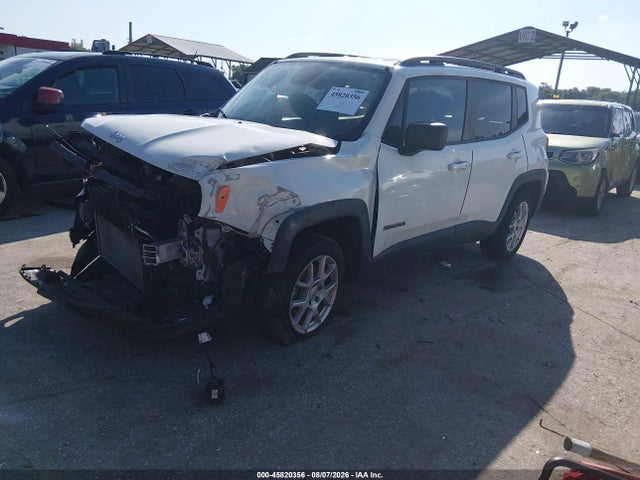45820356 :رقم المزاد ، ZACNJDB11NPN49334 vin ، 2022 Jeep Renegade Latitude 4x4 مزاد بيع
