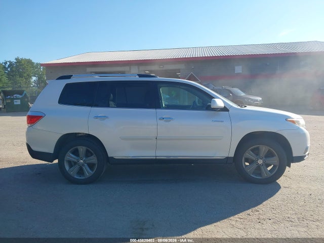 45820402 :رقم المزاد ، 5TDDK3EH0DS178781 vin ، 2013 Toyota Highlander Limited V6 مزاد بيع
